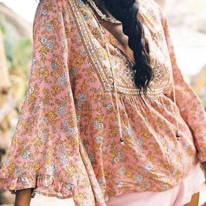 Arnhem Honey Blouse in Rose